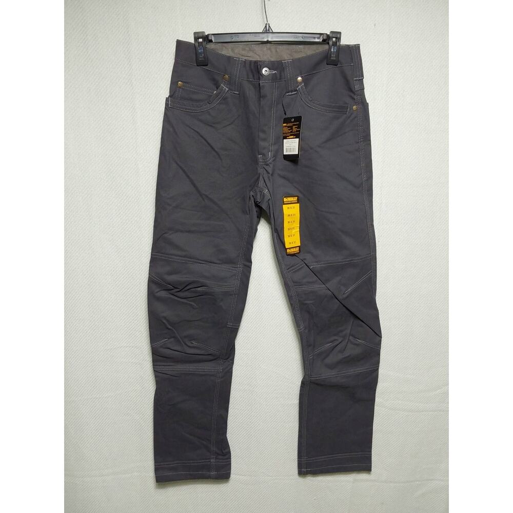 DEWALT Madison Everyday Work Pants Size 30x31 Color Stone #M99